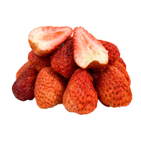 Prêt à consommer Sain Nourriture saine Délicieuse Produits aux fruits Fruits secs Fraise lyophilisée Fabriqué au Vietnam