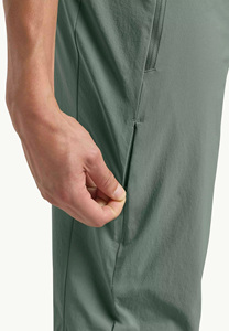 <b>Men's</b> Quick Dry Hiking Pants Solid Green Zip Fly Breathable Regular Fit Outdoor Wear with Pockets All Seasons - Product Image 5