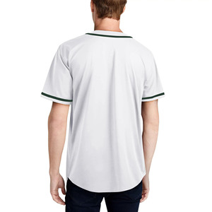 เสื้อเบสบอลรุ่นใหม่ล่าสุด ดีไซน์ทันสมัย สำหรับทุกเพศ คุณภาพสูง ผลิตจากโพลีเอสเตอร์ 100% ไซส์ใหญ่ แห้งเร็ว ต้านเชื้อแบคทีเรีย แขนสั้น สั่งทำได้ - Product Image 4