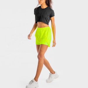 Shorts pour femmes avec logo personnalisé, qualité professionnelle, prix abordable, produit phare, service OEM - Product Image 2