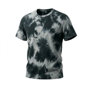 เสื้อยืดผู้ชายสีพื้น ล้างสีแบบแอซิดวอช ผ้าฝ้ายเจอร์ซีย์ 100% แขนสั้น 220 กรัม แห้งเร็ว ระบายอากาศได้ดี ทรงโอเวอร์ไซส์ สไตล์ไฮสตรีท เป็นมิตรกับสิ่งแวดล้อม - Product Image 1