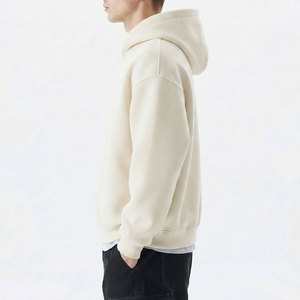 เสื้อฮู้ดดี้โอเวอร์ไซส์ ระบายอากาศได้ดี สวมใส่สบาย ทรงหลวม ผ้าฝ้ายนุ่ม ใส่ลำลองได้ทุกวัน สไตล์สตรีท - Product Image 3