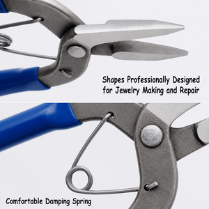 Heavy Duty Jewelry <b>Shears</b> Pliers Stainless Steel Wire Cutting <b>Tool</b> with Spring Handle for Jewelry Making - Product Image 3