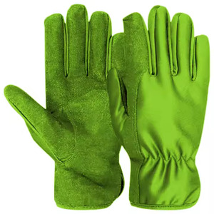Gants de serrage élastiques durables en cuir de vachette pleine fleur et cuir de chèvre grainé, robustes, antistatiques, résistants à la chaleur, aux étincelles et aux déchirures, antidérapants - Product Image 2