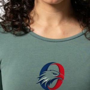 Camiseta de Compresión de Manga Larga para Mujer, Color Verde Salvia, para Gimnasio, Fitness, Entrenamiento, Deporte, Secado Rápido, Ropa Deportiva Activa - Product Image 5