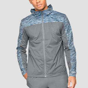 Custom Men's Lightweight Windbreaker <b>Jacket</b> Hooded Waterproof Sportswear <b>Running</b> Coat Breathable Outdoor Hiking Zip Up <b>Jacket</b> - Product Image 5