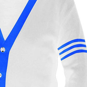 Voulez-vous des logos personnalisés sur des pulls à col en V de haute qualité pour les sororités/fraternités/écoles/collèges/universités ? Logos sur cardigan tricoté. - Product Image 3