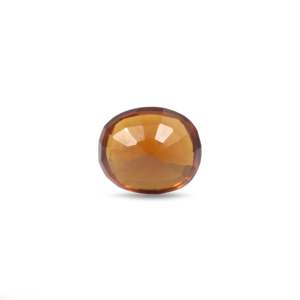 Handcrafted 6.3 Carat Oval Cut Natural Hessonite Gomed Loose Gemstone for Fine Jewelry - Product Image 2