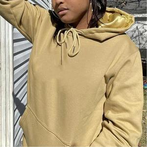 Sudaderas de Diseño Personalizadas Unisex al por Mayor, con Bloques de Color en Contraste, Forro de Satén y Capucha de Seda, Teñidas Lisas - Product Image 1