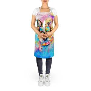 German Shepherd Hippie Dawg Unisex Large Multicolor Kitchen <b>Apron</b> for Cooking Baking Crafts <b>Gardening</b>-for Adults Men Women - Product Image 5