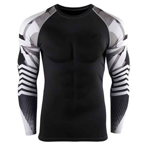 Maillot de surf Rash Guard pour hommes, vêtement de protection solaire, Rash Guard de compression pour hommes, Rash Guards avec OEM ODM - Product Image 6