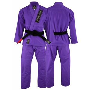 Traje de BJJ de alta calidad, tejido de algodón perlado, transpirable, ligero, duradero, uniforme de entrenamiento, logotipo personalizado, para hombres y mujeres - Product Image 1