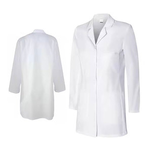 Premium High Quality Medical Lab Coat Hospital Uniform <b>Canvas</b> Fabric Customizable Needle Detection Seamless Fusing Best Selling - Product Image 2