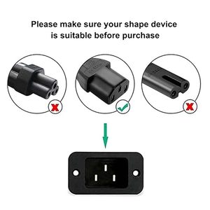 สายไฟ SYONG ขายดี ขนาด 1.5 ม. 1.8 ม. 2 ม. สายไฟ CCA 0.3 มม. สายไฟอินเดีย สำหรับ<span class=keywords><strong>คอม</strong></span>พิวเตอร์ <span class=keywords><strong>จอ</strong></span>ภาพ เครื่องพิมพ์ สีดำ - Product Image 4