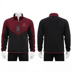 Veste en polaire, tissu doux et chaud, construction légère, fermeture éclair intégrale, respirante, vêtements de sport d'extérieur, OEM - Product Image 6