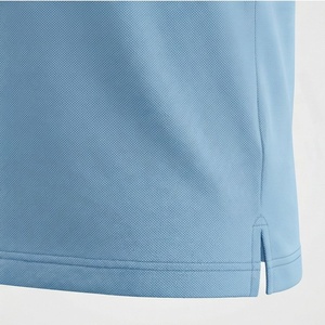 เสื้อโปโลผู้ชาย สไตล์ทันสมัย ผ้าโพลีเอสเตอร์ 100% ระบายอากาศได้ดี ผ้าถักลายเรียบ  รับสกรีนโลโก้ สีตามสั่ง ทรงพอดีตัว - Product Image 5
