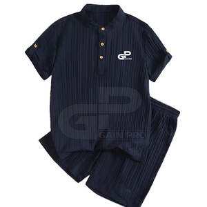 Ensemble de shorts pour hommes à porter au quotidien, confortable, respirant, coupe flexible, idéal pour la salle de sport, la course à pied, l'entraînement et les activités estivales - Product Image 2
