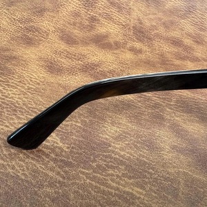 Nuevas Monturas de Gafas de Sol Ópticas Cuadradas de Cuerno de Búfalo Ecológicas y Naturales Hechas a Mano de ILAHI, Estilo Rústico Moderno, Arte Folclórico, Modelo Love Angel - Product Image 1