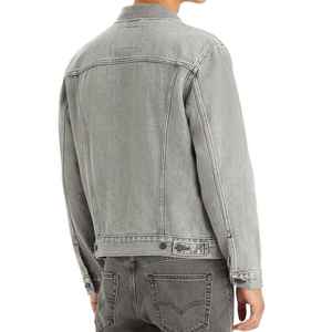 Factory Supply Solid Color Winter Denim Jacket For Men Premium Branded Custom Logo Riding Jean Jackets With High Durable Design - Product Image 2