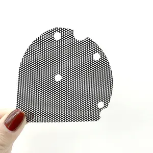 Высокопроизводительная Пыленепроницаемая ПВХ поликарбонатная черная пластиковая сетка для электронных приборов
