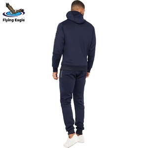 Ensemble de survêtement pour homme de haute qualité, logo personnalisé, fermeture éclair intégrale, vêtements de sport, jogging, course à pied - Product Image 2