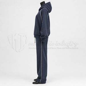 Ensemble de survêtement personnalisé pour femme, 2 pièces, jogging, sweat-shirt, vente en gros, vêtements de sport, fabricant de vêtements - Product Image 5