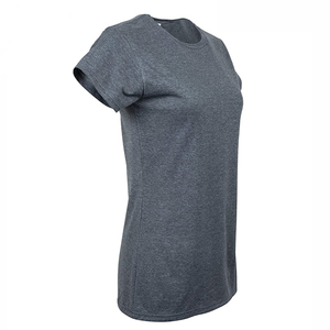 T-shirt moderne pour femme en coton à manches courtes, haut décontracté en tissu respirant, idéal pour l'été, coupe ajustée, confortable, élégant et pour un usage quotidien - Product Image 5