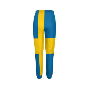 Pantalones Jogger de Punto con Cordón en la Cintura, Corte Regular, Casual, Largos, Transpirables, Mezcla de Algodón y Spandex - Product Image 2