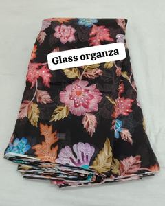 Tela de Organza Floral de Rayón/Poliéster, Secado Rápido, Tacto Ultra Suave, 70gsm, 43/44" de Ancho, para Vestidos y Trajes de Mujer - Product Image 4
