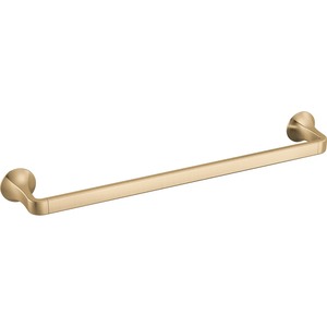 Porte-serviettes mural moderne à double niveau en métal, résistant à la rouille, support de rangement pour salle de bain, non pliable - Product Image 6