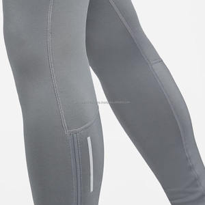 Mallas de entrenamiento de compresión para hombre, pantalones de yoga de entrenamiento atlético personalizados, mallas de capa base baratas - Product Image 5