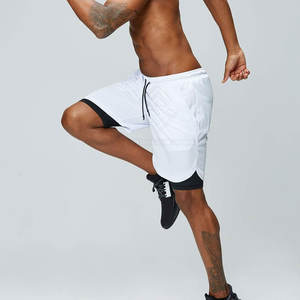 Hot Sale Solid Casual <b>Mid</b> Waist Lightweight Men's Fleece Shorts Breathable Eco-Friendly Quick Dry Loose Fit Best Selling - Product Image 4