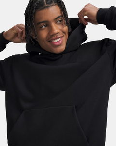 Sudadera con Capucha Extra Grande con Cierre Frontal y Bordado, Color Sólido, Transpirable, Felpa Francesa 100% Algodón, Logotipo con Impresión Digital en Relieve para Hombre - Product Image 3