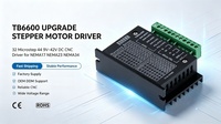 FYX Stock TB6600 Moteur pas à pas amélioré 32 Microsteps 4A 9V 42V DC Driver CNC pour NEMA17 NEMA23 NEMA34