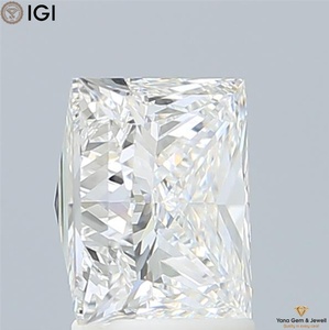 Elegante Diamante CVD de Corte Princesa de 3.10 CT Cultivado en Laboratorio, Color F, Claridad VVS2, Certificado IGI, Joyería Personalizada - Product Image 4