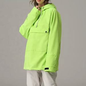 OEM de alta calidad de Streetwear Plus tamaño Jersey impermeable chaqueta al aire libre de carga Unisex con capucha - Product Image 4