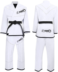 High Quality 100% Cotton Pearl Weave BJJ Gi Brazilian Jiu Jitsu Uniform for Unisex Professional Martial Arts Wear BJJ Front - Product Image 3