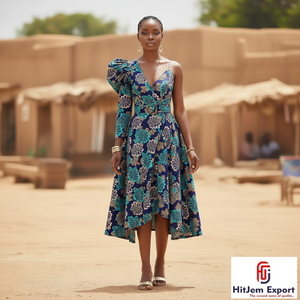 Tela de Algodón con Estampado Africano, Tela Ankara Kitenge para Confección de Vestidos, Costura, Manualidades, Ropa, Textil, Estilo Nigeria Ghana - Product Image 5