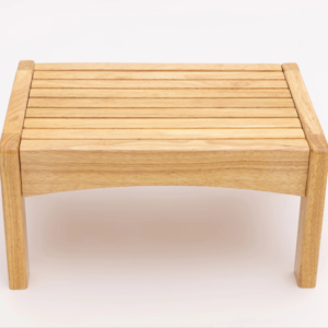 Durable Solid Rubber Wood Step <b>Stool</b> | Sustainable Vietnam Timber Supply - Product Image 1