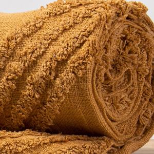 Mantas de cama con mechones hechas a mano al por mayor, manta con mechones de algodón 100% para cama y sofá, manta con mechones para cama y sofá - Product Image 5