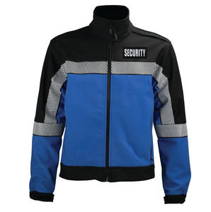 Veste personnalisée pour homme, chaude et coupe-vent, haute visibilité, sécurité, réfléchissante, avec poche - Product Image 4