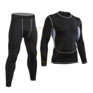 ชุดกีฬาผู้ชายราคาถูกสำหรับฝึกซ้อม ชุดออกกำลังกาย ชุดวิ่งจ๊อกกิ้ง ชุด MMA ชุดรัดกล้ามเนื้อ ขายส่ง - Product Image 4