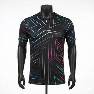 T-shirts légers pour hommes 100 % coton, best-sellers, avec design sublimé personnalisé, séchage rapide et coupe classique - Product Image 1