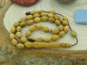 Tasbih Mala islamique vintage et tendance en bois, perles artisanales pour la prière, la méditation et la concentration spirituelle - Product Image 6