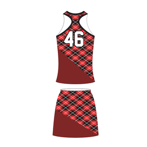 Ensemble de jupe et maillot de lacrosse pour femmes, uniforme d'équipe entièrement sublimé, vêtements de sport sur mesure, uniforme de lacrosse pour femmes, vêtements de sport - Product Image 2