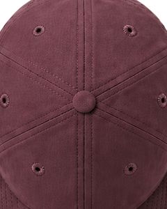 Casquette de baseball sportive respirante rouge bordeaux avec sangle réglable, légère, séchage rapide, pour course en extérieur, gym, usage décontracté, qualité supérieure - Product Image 5