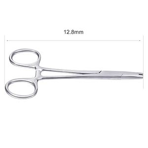 Heavy Duty Body Piercing Forceps Stainless Steel <b>Clamp</b> Tool Nose Ear Navel Tongue Piercing Instrument ISI Approved - Product Image 5