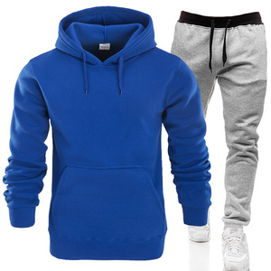 Pink Hoodie And Gray Sweatpants Set Men Women Casual Tracksuit casual <b>leisurewear</b> set Breathable tracksuit for men - Product Image 3