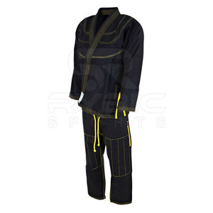 Trajes Profesionales de Jiu Jitsu Brasileño en Tejido de Algodón, Construcción Duradera, Tela Suave, Excelente Comodidad, en Oferta - Product Image 4