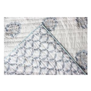 Jaipuri ผ้านวมทอมือพิมพ์ลายแบบกลับด้านได้,ผ้าคอตตอน Voile - Product Image 1